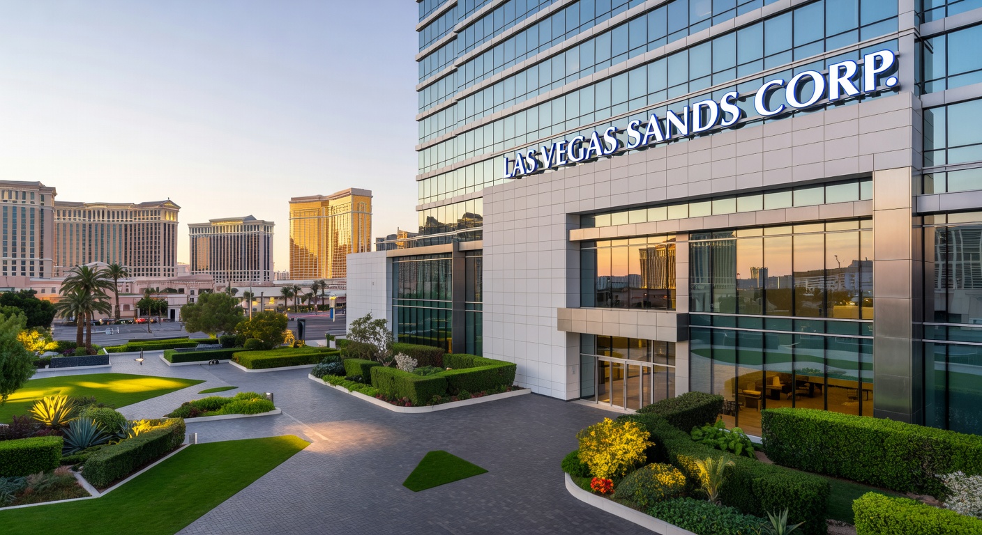 Interior shot of a lively casino floor with slot machines, roulette tables, and patrons engaged in games under bright lights