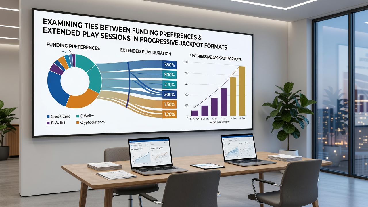 Analytics dashboard showing correlations between deposit methods and play duration on mobile casino platforms