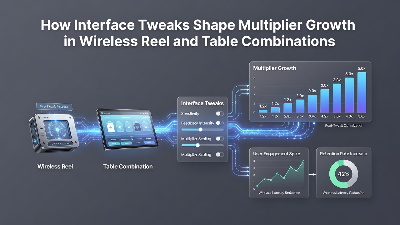 Close-up of multiplier meter and interface controls in a combined wireless game session