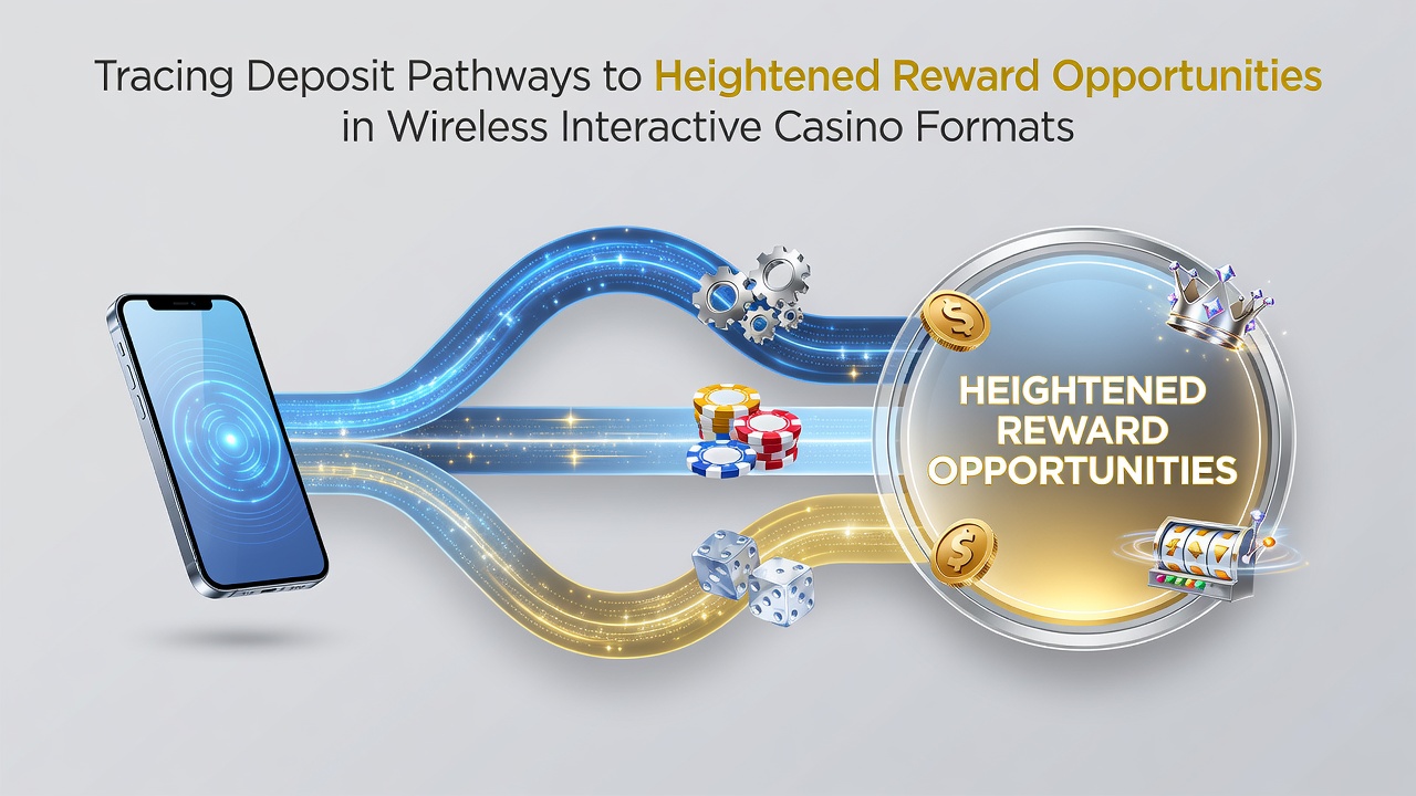 Illustration of secure transaction flow from mobile deposit to casino reward activation